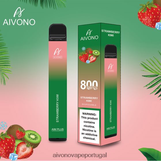 kiwi morango Aivono AIM PLUS 800 280DJX194 | Aivono Vape Review